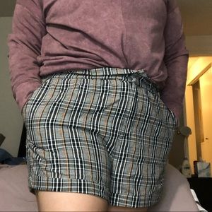 Forever 21 plaid shorts!!
